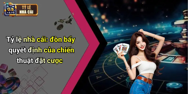 Tỷ lệ nhà cái: đòn bẩy quyết định của chiến thuật đặt cược