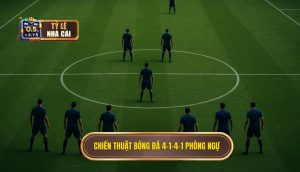 Chiến thuật bóng đá 4-1-4-1 phòng ngự