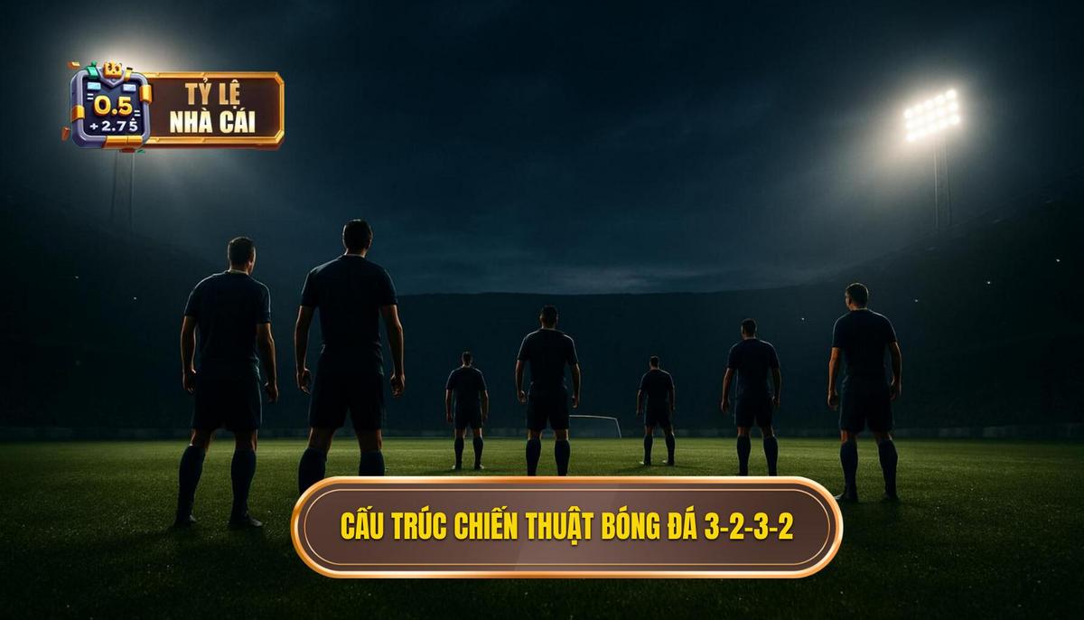 Cấu trúc nền tảng của Chiến thuật bóng đá 3-2-3-2