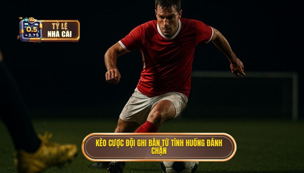 Kèo cược đội ghi bàn từ tình huống đánh chặn