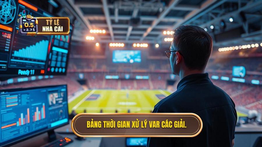 3. Bảng thời gian xử lý VAR các giải.