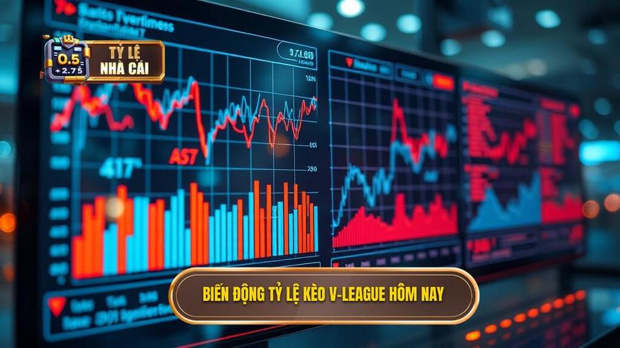 Bảng tham khảo biến động tỷ lệ kèo V-League hôm nay