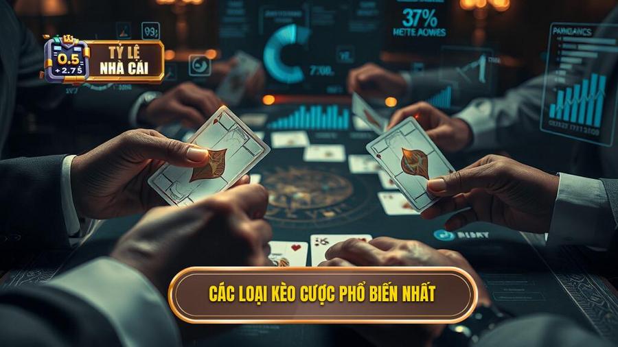 Phân tích các loại kèo phổ biến trong những ván cược lớn