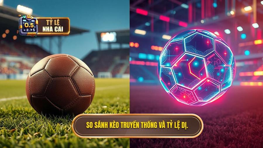 Bảng so sánh: Kèo truyền thống vs Tỷ lệ bóng đá siêu dị